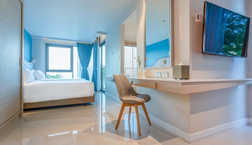 Deluxe Room, 2 Twin Beds, Ocean View