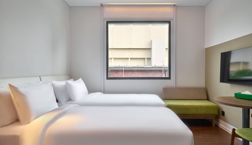 Basic Twin Room, City View