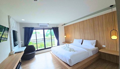 Superior Double Room Single Use, Balcony, Courtyard View