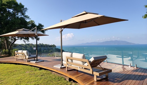 Two-Bedroom Presidential Oceanfront Pool Villa with Private cinema room