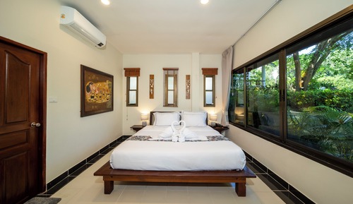 Family Villa, Balcony, Garden View