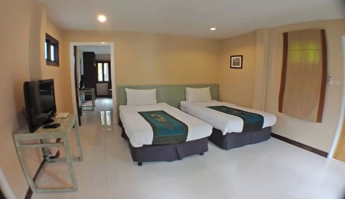 Twin Room, Garden View