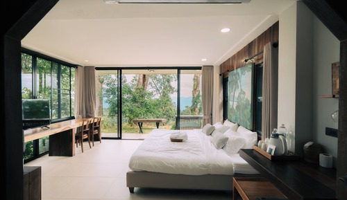 Comfort Single Room, Bathtub, Mountain View