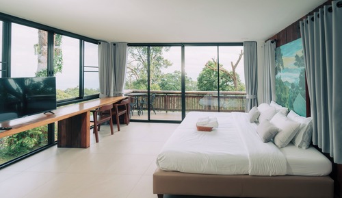 Classic Single Room, Balcony, Mountain View