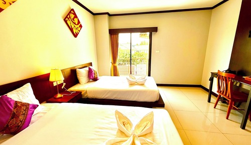 Deluxe Twin Room, Balcony