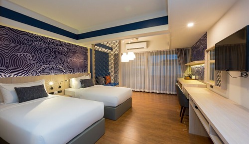 Superior Room Twin Bed (3rd Floor Wheelchair Accessible)