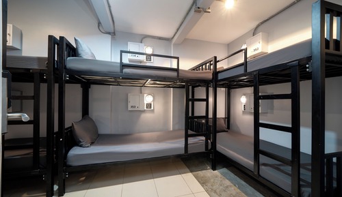 Bed in 8-Bed Dormitory No Curtains (350)
