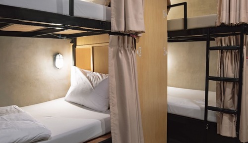 A Bed in Female Dormitory