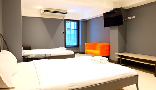 Family Room, 2 Double Beds