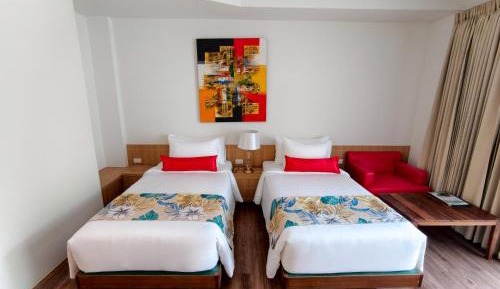 Deluxe Twin Room with Sea View