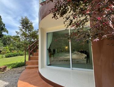Family Room with Mountain View