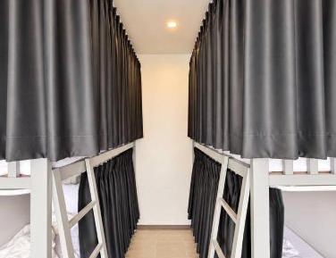 Bunk Bed in Female Dormitory Room  