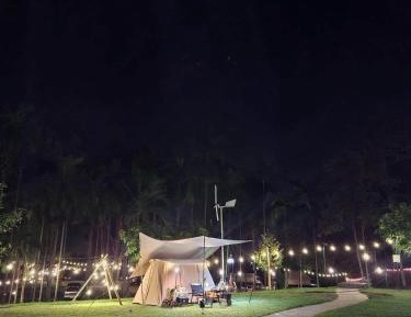 Tent with Shared Garden
