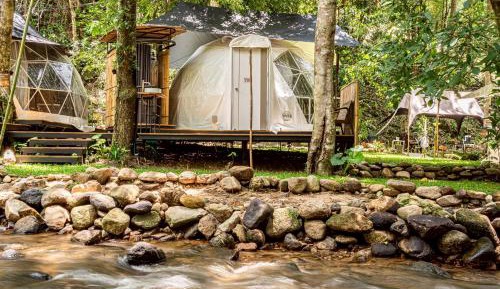 Tent with Private Bathroom