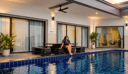 Family Three-bedroom pool Villa