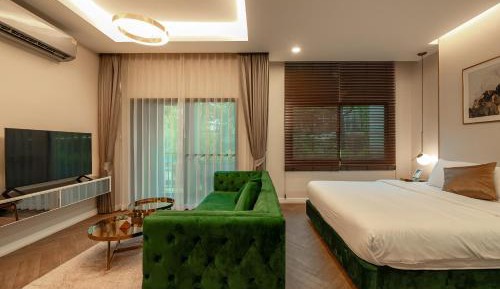 Deluxe One-Bedroom Apartment