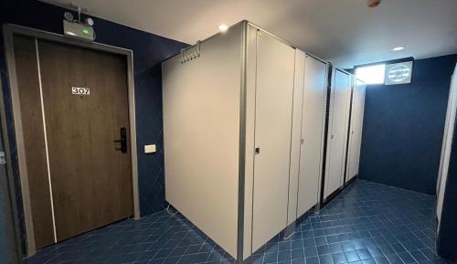 Bunk Bed in Male Dormitory Room 