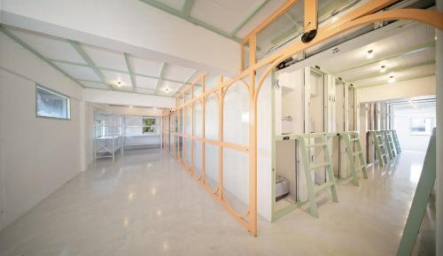 Bunk Bed in Female Dormitory Room  