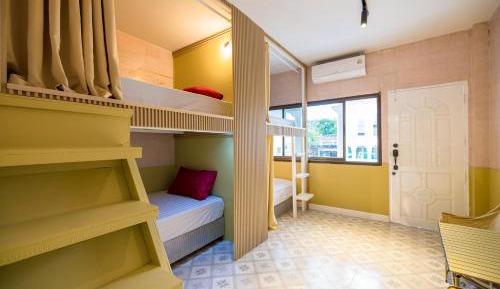 Bunk Bed in Female Dormitory Room  