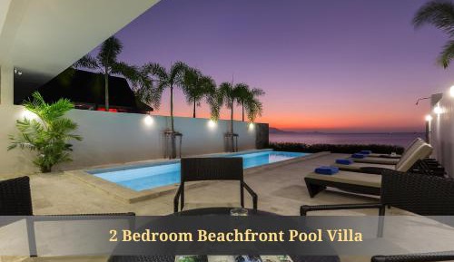 Two-Bedroom Beachfront Villa with Private Pool