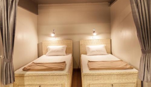 Twin Room with Shared External Bathroom