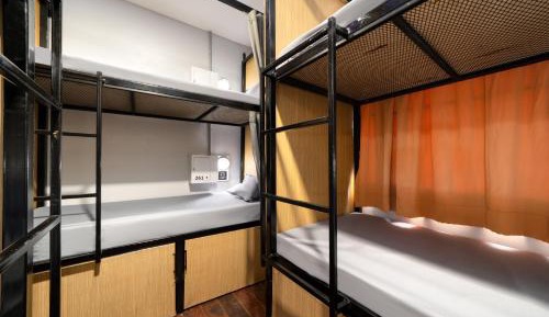 Bed in 6-Bed Female Dormitory Room