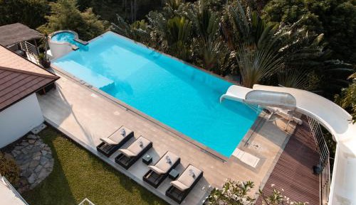 Hillside Villa with Private Pool