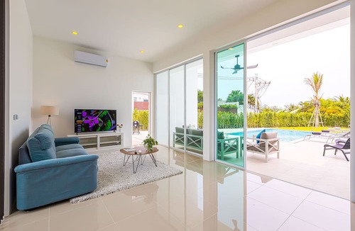 Khao Tao Villa | Modern 3 Bedroom Private Pool Villa KH-A1