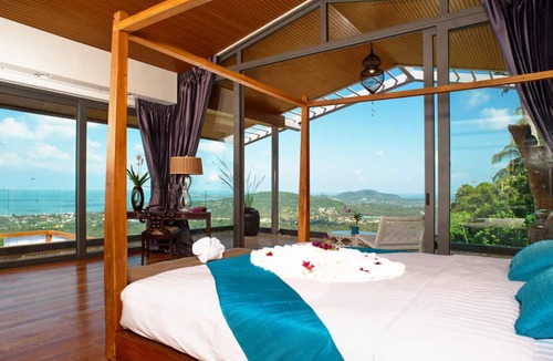 Bophut Hills House | 4 Bedroom Sea View Villa Blue SDV080F-By Samui Dream Villas