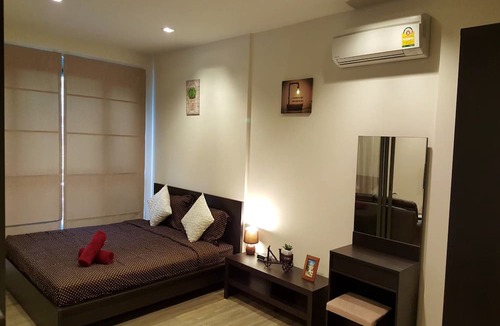 Cha-am Apartment | The Relaxing Room Pool Access at Rain Resort Condominium Cha Am- Hua Hin