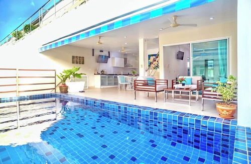 Bang Po House | Private Pool Duplex in Villa Resort, a short walk to beautiful Bang Por Beach