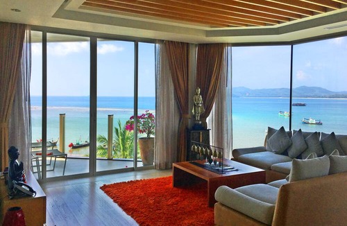 Cherngtalay Apartment | Luxurious Seafront 2 brm Penthouse with Spectacular views / unique design