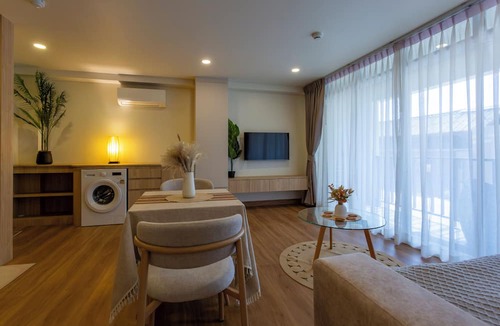 Lamai Condo | 1BR Walk to Lamai Beach Sauna & Gym C264