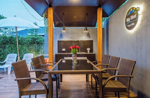 Kao Yai Villa | Sky Blue Private Pool Villa, Near Cham Am Beach