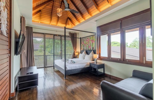 Si Sunthon Villa | 3BR Peaceful Pool Villa and Jacuzzi V241