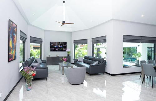 Nong Prue Villa | Villa Waree minutes to City and Beach