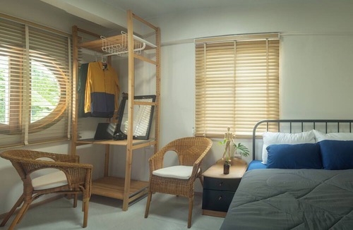 Lat Krabang Apartment | Chic 2-bedroom apartment with WiFi, AC in wonderful Near Suvarnabhumi Airport