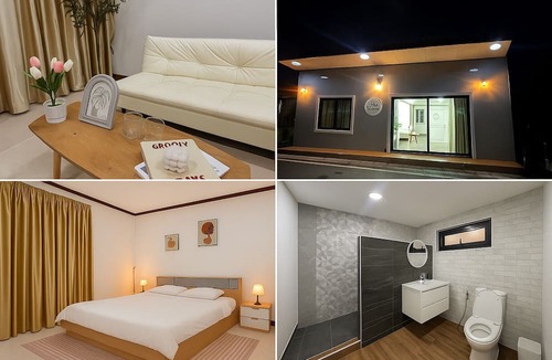Khlung House | Charming 2-bedroom house with WiFi, AC in pleasant Tambon Khlung