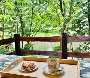 Kanchanaburi Ski Chalet | Cottage upon Tyne คอทเทจริมธาร - Woodland Cabin for 6