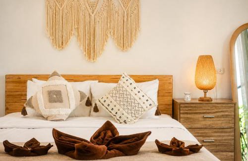 Srithanu House | Tropicana House - Double King Bed - 2mn ZenBeach - Garden View