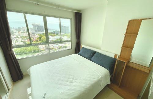 North Pattaya Hotel | NL-市区高层海景公寓-门口有双条车-室内设施齐全-近 Terminal 21-免费游池和健身-Lumpini
