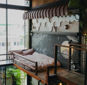 Khlong Toei Apartment | New York Loft & Japanese Magic by V4SKIN