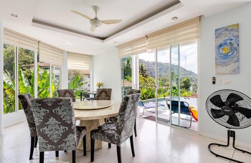 Kata Villa | Villa Beverly Private Infinity Pool with Seaview near Kata Beach