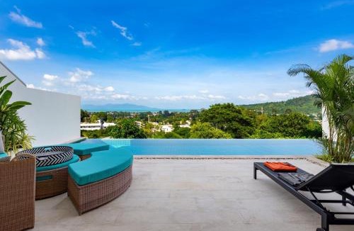 Bophut Hills Villa | Stunning X Space Villa Sea View Infinity Pool