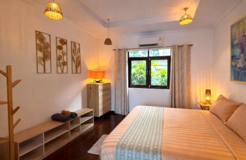 Moo 5 Villa | SAMUI BOHO VILLA 4BR with Big Pool Sea View Balcony Renovated 2026 Walking to Beach 110m