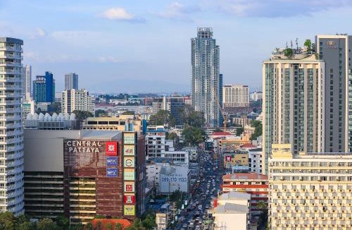 Pattaya Bay Apartment | 芭提雅 市中心 海景酒店公寓预订 无边泳池 海滩 日光浴 健身房21f