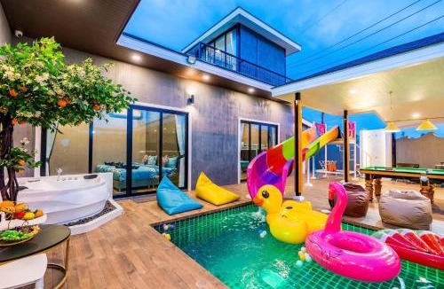 Kao Yai Villa | White Cloud & Brown Sand Luxury Pool Villa Cha-Am