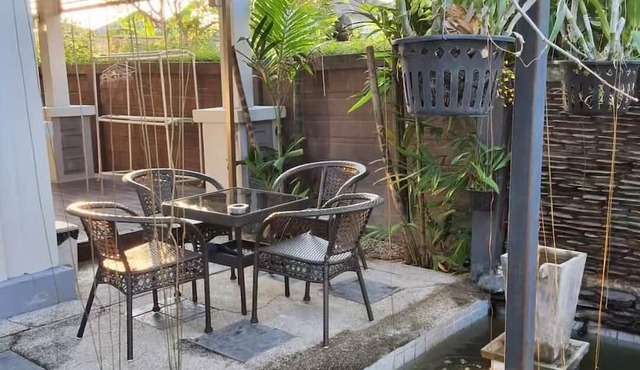 Spacious Entire House With Shared Fitness Room and Shared Indoor Pool in Club in Pathum Thani
