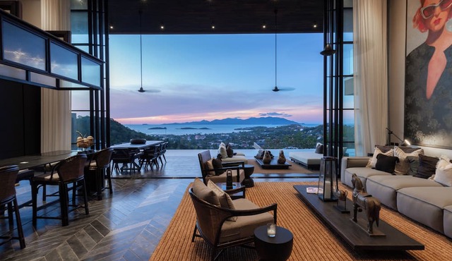 Villa Saru-Luxury Sea View Infinity Pool in Chang Wat Surat Thani