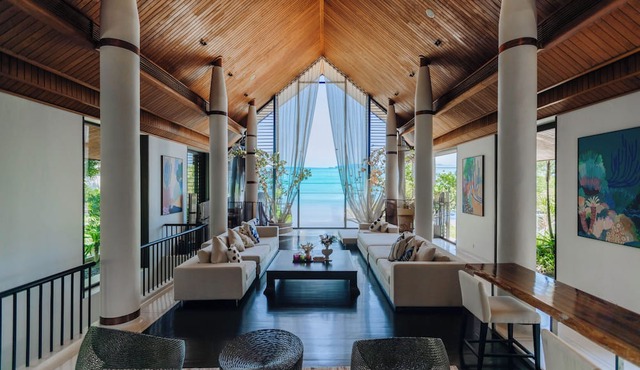 Marina Villa Luxurious 6-Bedroom Sea-View Villa | 20m Infinity Pool in Thalang
